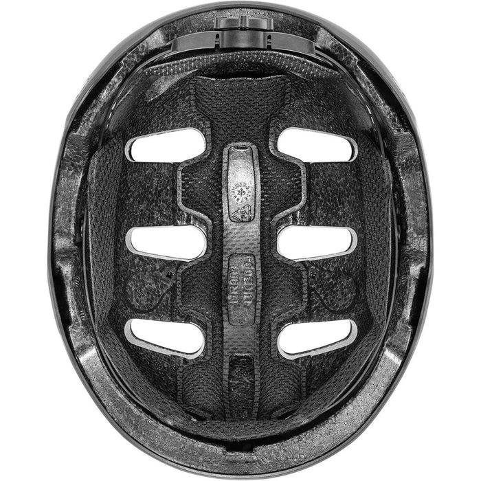 UVEX Kid 4 55–58 см – детска велосипедна каска, черна матова