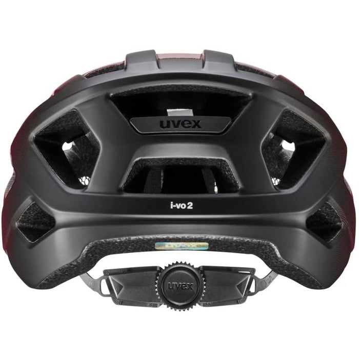 Kask rowerowy UVEX I-vo 2 56-60см, червен/черен мат