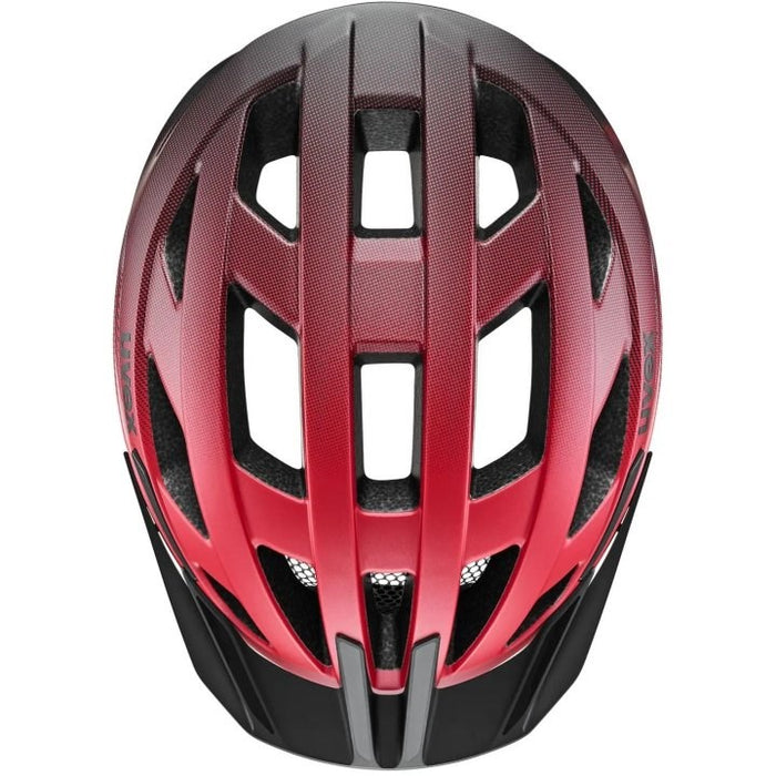 Kask rowerowy UVEX I-vo 2 56-60см, червен/черен мат