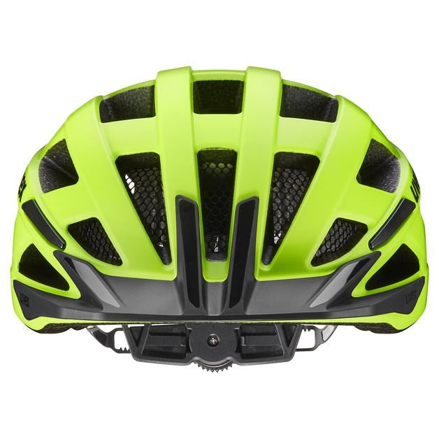 Kask rowerowy UVEX I-vo 2 56-60cm, неоново жълт/черен мат