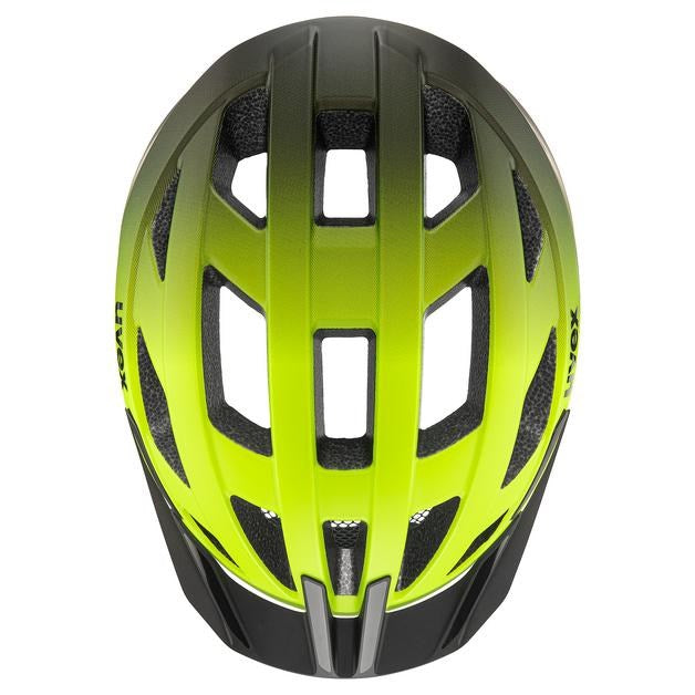 Kask rowerowy UVEX I-vo 2 56-60cm, неоново жълт/черен мат