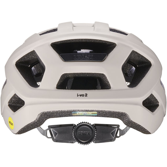 Kask rowerowy UVEX I-vo 2 MIPS 56-60cm, топло сиво/черно мат