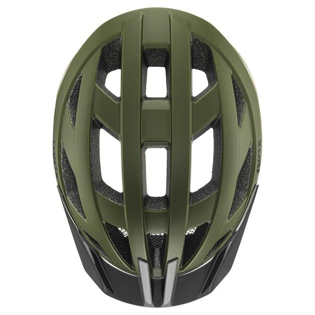 Kask rowerowy UVEX I-vo 2 56-60см, тъмно оливков мат