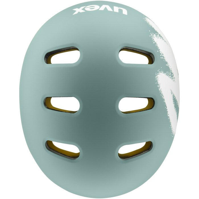 Kask rowerowy dziecięcy UVEX Kid 4 Style MIPS, зелен