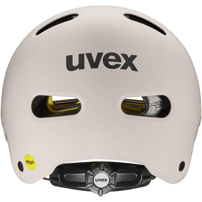 Kask rowerowy dziecięcy UVEX Kid 4 Style MIPS, топло сиво мат