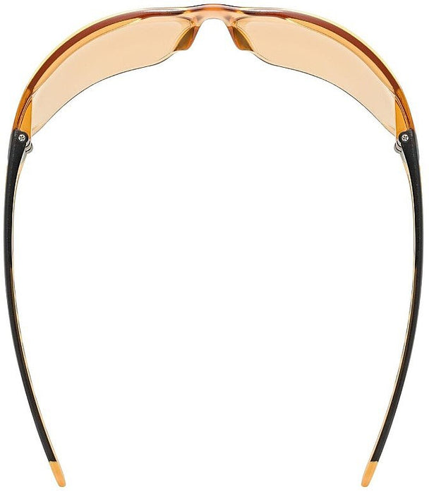 Okulary rowerowe UVEX Equate, дим/оранжев