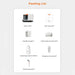 UWANT B200-SE 12000Pa 450W перяща прахосмукачка - бяла