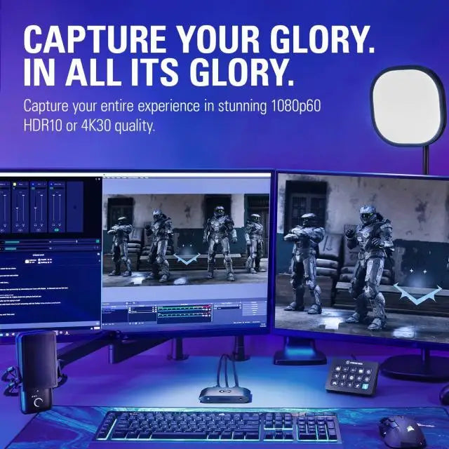 Външен кепчър ELGATO HD60 X HDR 4K HDMI