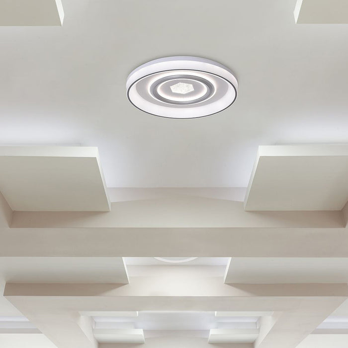 LED ПЛАФОН 55W 48.5СМ 3CCT БЯЛ ДИСТАНЦИОННО УПРАВЛЕНИЕ V-TAC
