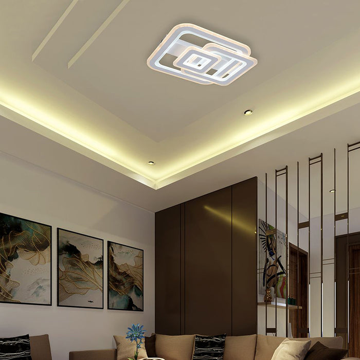 LED ПЛАФОН 80W ДИСТАНЦИОННО УПРАВЛЕНИЕ БЯЛ 84040 V-TAC