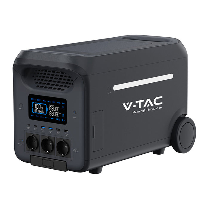 АКУМУЛАТОРНА СОЛАРНА СТАНЦИЯ 2560WH V-TAC
