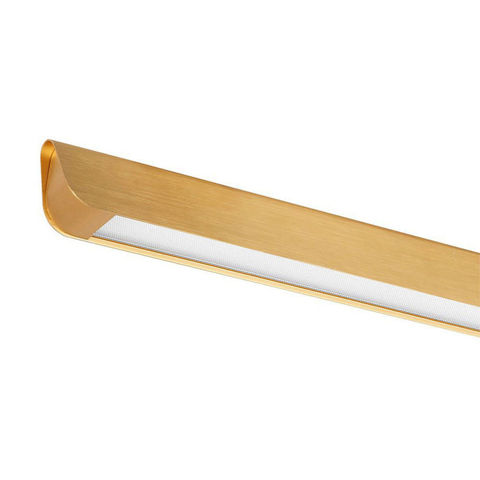 LED ЛИНЕЕН ПЕНДЕЛ ДИФУЗЕР 36W CCT ЗЛАТО МАТ V-TAC
