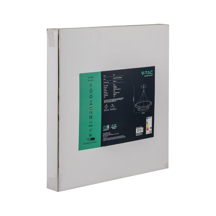 LED ПЕНДЕЛ 65W 3000K ЗЛАТО/БЯЛ V-TAC