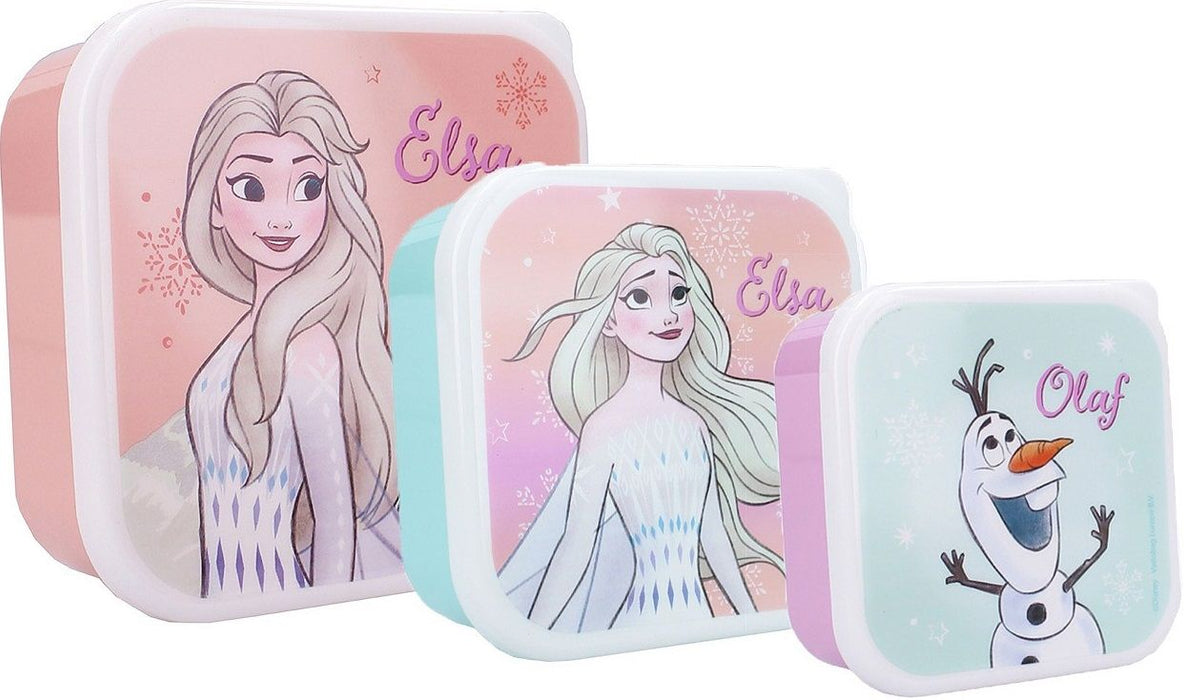 Кутия за храна 3 в 1 Vadobag Let's Eat - Frozen II