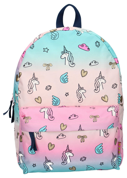 Раница за детска градина Vadobag Milky Kiss - Rainbows and Unicorns