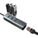 VAKOSS HUB USB 3.0 + RJ45 ETHERNET TC-4502X