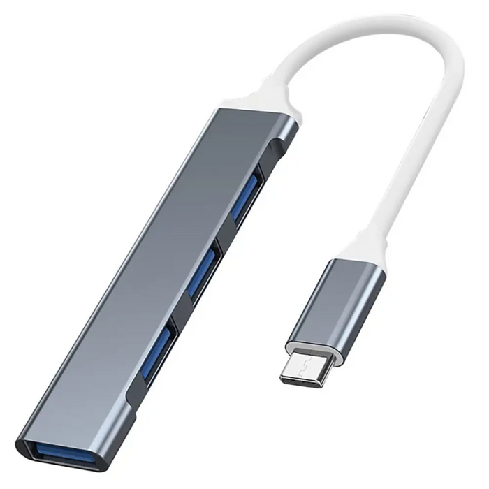 VAKOSS ХЪБ USB-C TC-4125X 1XUSB 3.0 3XUSB 2.0