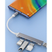 VAKOSS ХЪБ USB-C TC-4125X 1XUSB 3.0 3XUSB 2.0