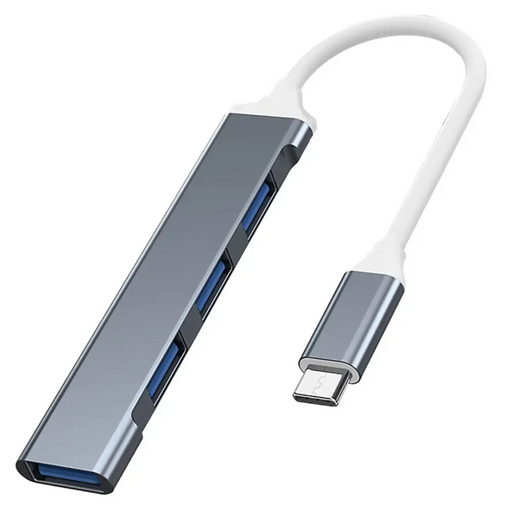 VAKOSS ХЪБ USB-C TC-4125X 1XUSB 3.0 3XUSB 2.0