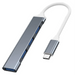 VAKOSS ХЪБ USB-C TC-4125X 1XUSB 3.0 3XUSB 2.0