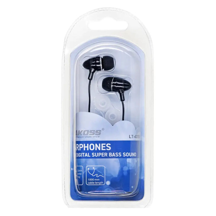 Vakoss LT-437EX слушалки/слушалки Wired In-ear Music черни