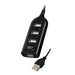 Vakoss TC-234UX интерфейсен хъб USB 2.0 черен