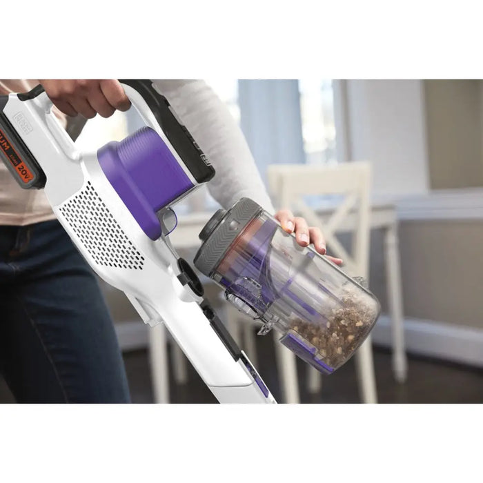 Вакуумна/електрическа метла Black & Decker BHFEV1825CP-QW