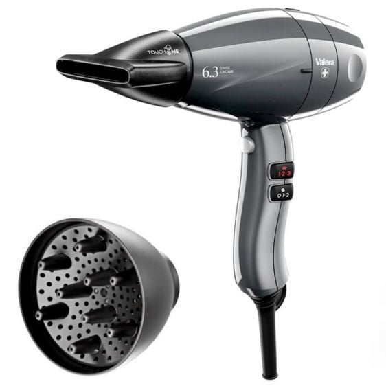 Професионален сешоар VALERA Swiss Ioncare SIC 6.3 RC, 2000 W, Timeless Grey
