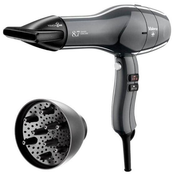 Професионален сешоар VALERA Swiss Ioncare SIC 8.7 RC, 2000 W, Timeless Grey