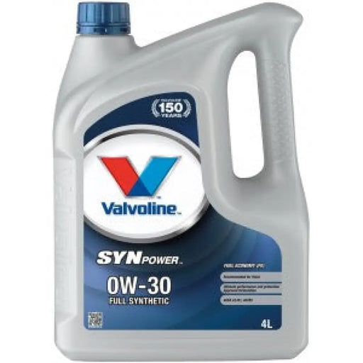 VALVOLINE SYNPOWER FE 0W-30 4L
