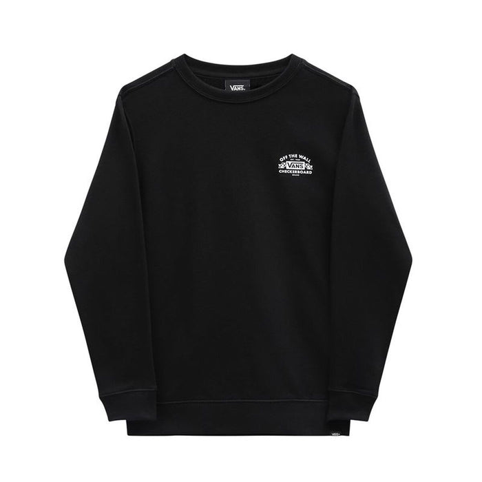 Детски суичър без качулка Vans Workshop Crew Черен