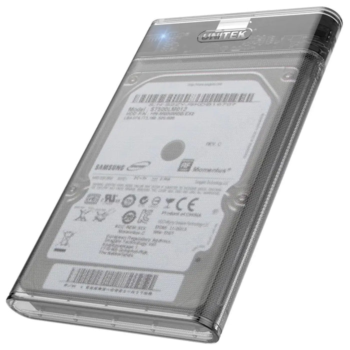 Външна кутия Unitek S1103A Сив Прозрачен 2,5’’
