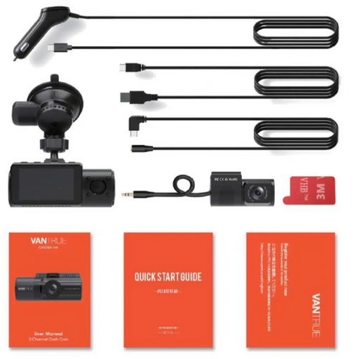 Vantrue N4 2.5K 3ch видеорекордер