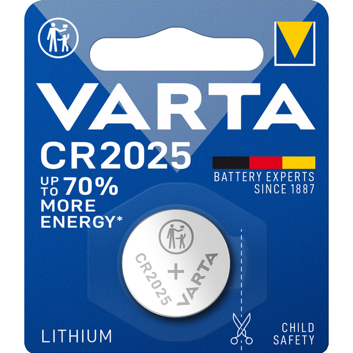 БАТЕРИИ VARTA LITHIUM CR2025