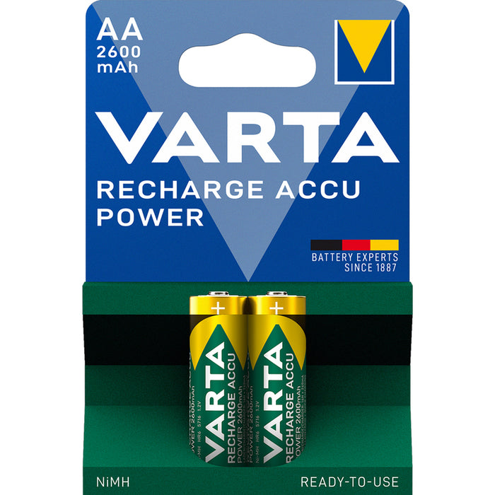 АКУМУЛАТОРНИ БАТЕРИИ VARTA ACCU POWER AA 2600mAh