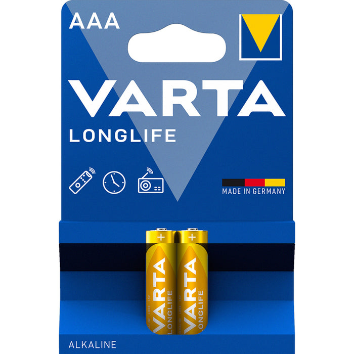 БАТЕРИИ VARTA LONGLIFE EXTRA AAA X2