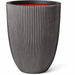 Ваза Capi Europe GROOVE NL Антрацит Пластмаса 34 x 34 x 46