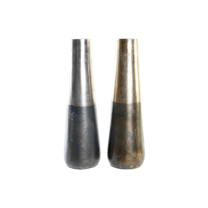 Ваза DKD Home Decor 15,5 x 15,5 x 49,5 cm Алуминий Модерен
