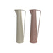 Ваза DKD Home Decor 15 x 11 x 45 cm Бежов Розов Желязо (2