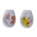 Ваза DKD Home Decor 22,5 x 22,5 x 29 cm Лице Бял Смола