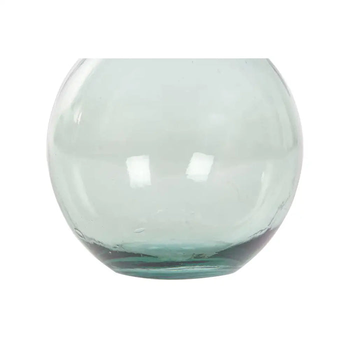 Ваза DKD Home Decor 29 x 29 x 36 cm Зелен калено стъкло