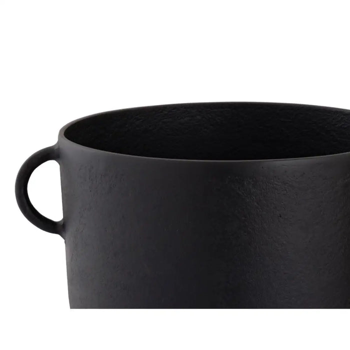 Ваза DKD Home Decor 36 x 29 x 33 cm Черен Златен Алуминий