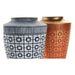 Ваза DKD Home Decor 8424001822065 Син Червен Смола Златен