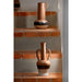 Ваза DKD Home Decor Бял Сив теракота Порцелан 12,7 x 12,5 x
