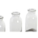 Ваза DKD Home Decor Кафяв Черен Метал Кристал 45 x 11 x 22
