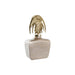 Ваза DKD Home Decor Кристал Бежов Златен Алуминий (28 x 11