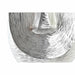 Ваза DKD Home Decor Лице Сребрист Алуминий Модерен (19 x 19