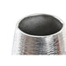 Ваза DKD Home Decor Лице Сребрист Алуминий Модерен (19 x 19
