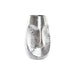Ваза DKD Home Decor Лице Сребрист Алуминий Модерен (19 x 19