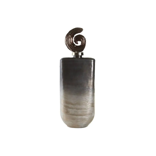 Ваза DKD Home Decor Многоцветен Алуминий Кристал 19 x 12 x